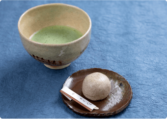 抹茶 そばまんじゅう付