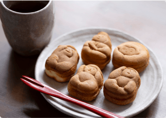 五猿焼(ごえんやき)